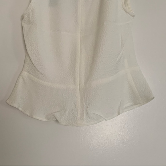 Express White Peplum Tank top Size Small NWT - Picture 7 of 11